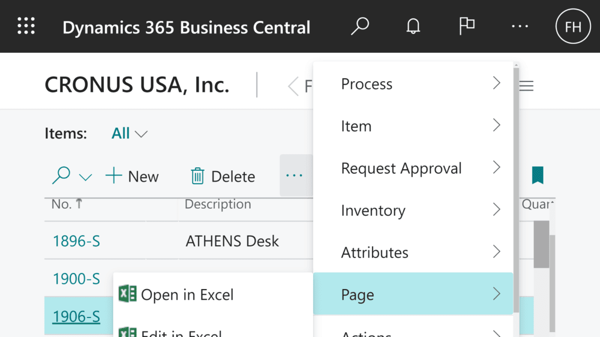 Excel Integration