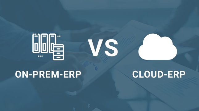 On-Premise-ERP vs. Cloud