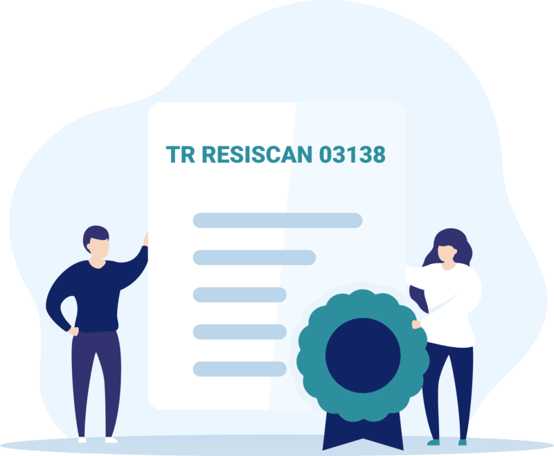 TR RESISCAN 03138 Zertifizierung