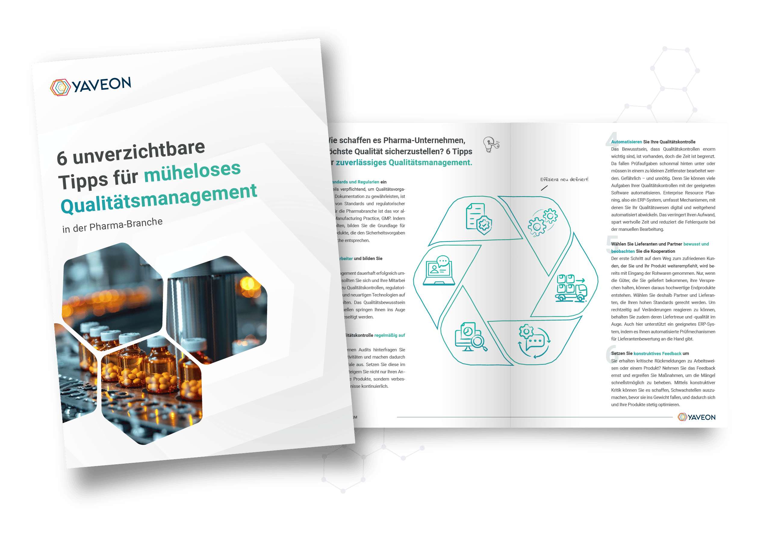 Mockup Whitepaper Qualitätsmanagement Pharma