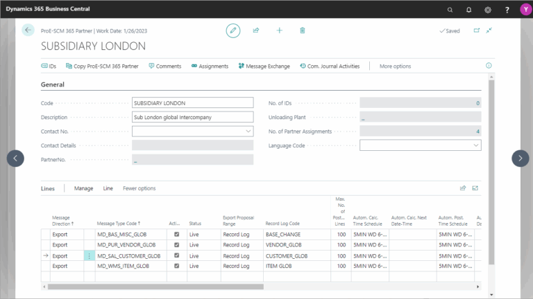 Intercompany Software directly in Business Central