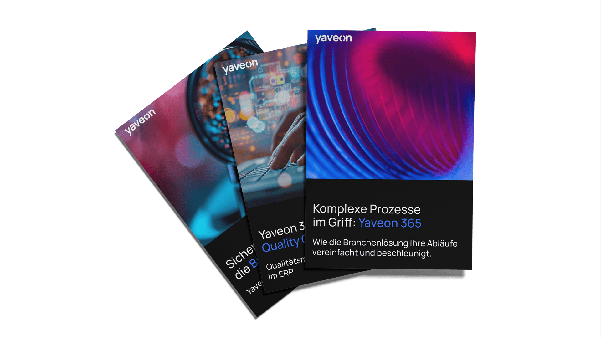 Mockup der verschiedenen Yaveon Whitepaper