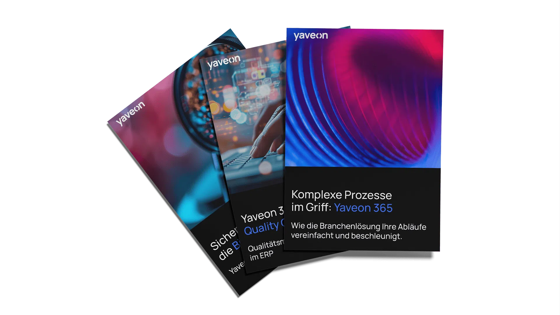 Mockup der verschiedenen Yaveon Whitepaper