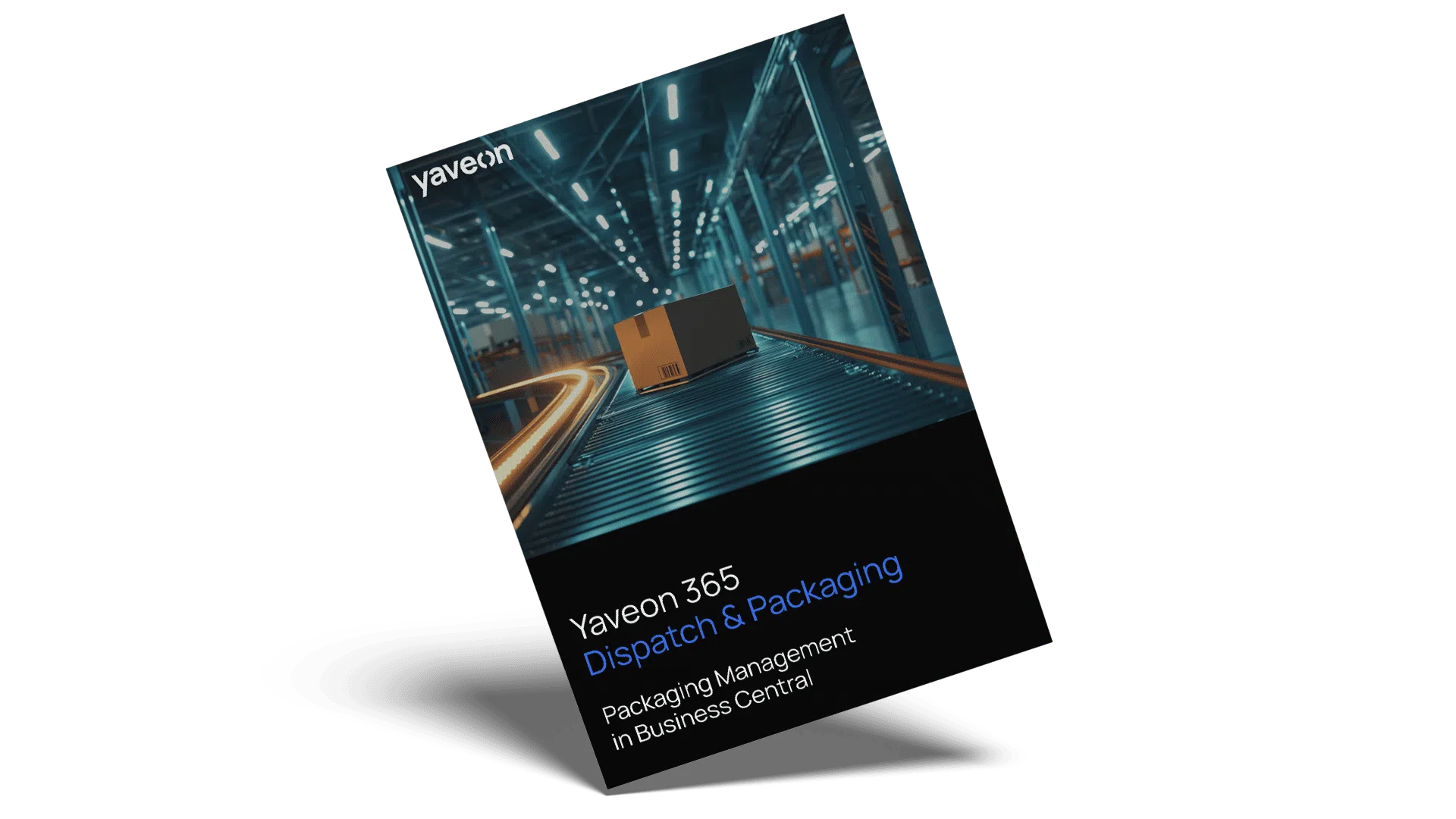 Mockup Yaveon 365 Dispatch and Packaging App Factsheet