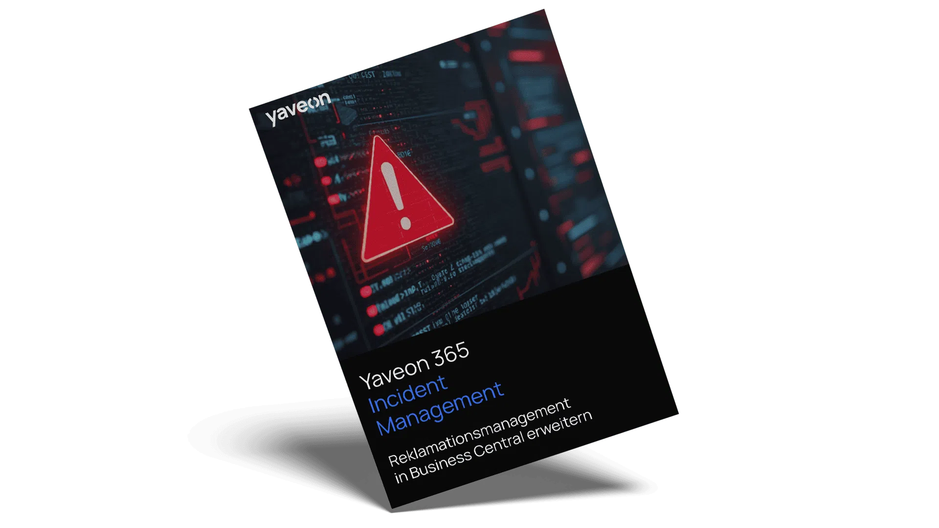 Mockup Yaveon 365 Incident Management App Factsheet