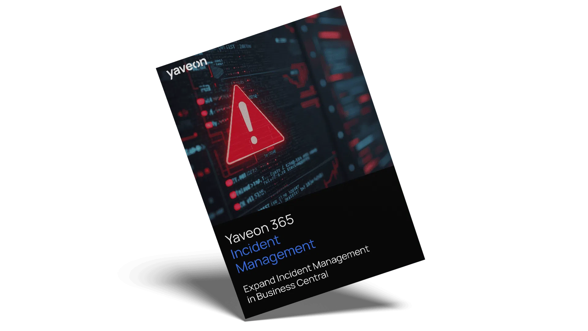 Mockup Yaveon 365 Incident Management App Factsheet
