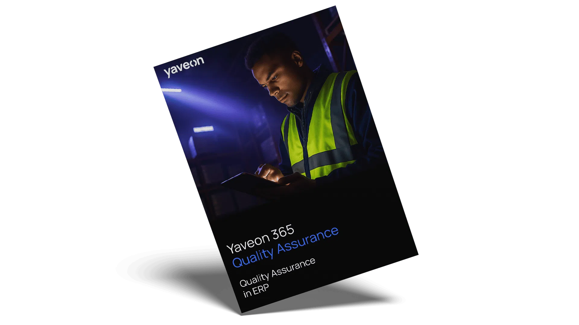 Mockup Yaveon 365 Quality Assurance App Factsheet