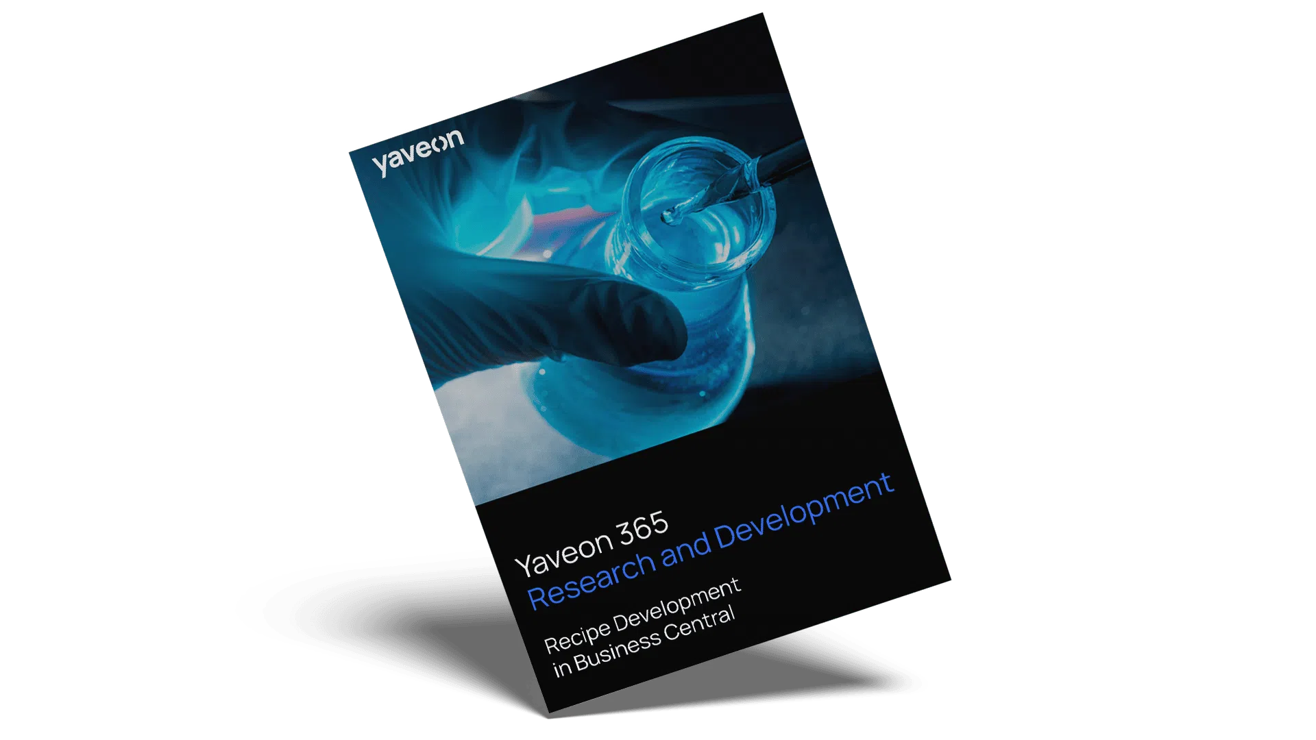 Mockup Yaveon 365 Research and Development App Factsheet