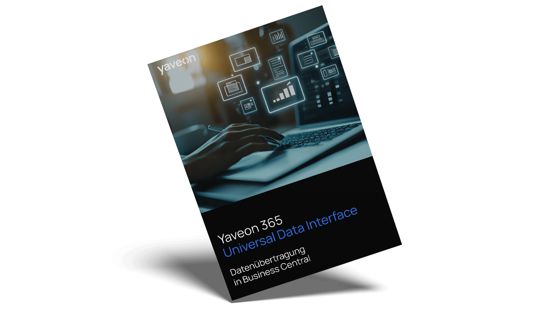 Mockup Yaveon 365 Universal Data Interface App Factsheet