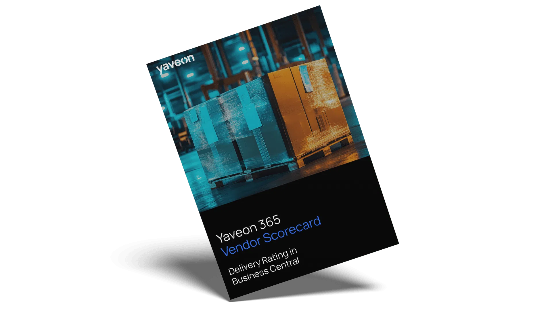 Mockup Yaveon 365 Vendor Scorecard App Factsheet