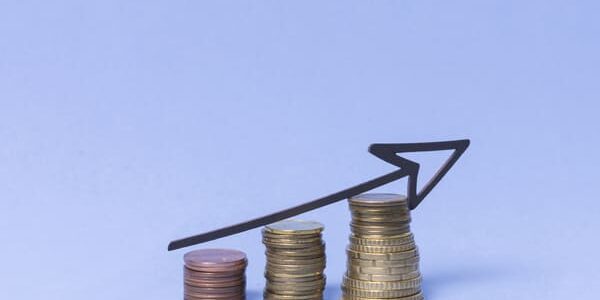 Coins illustrate a price increase